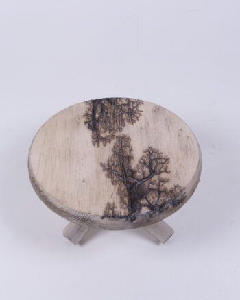 ‘Fractal Wooden Mini Side Table’ by The Lightning Shack