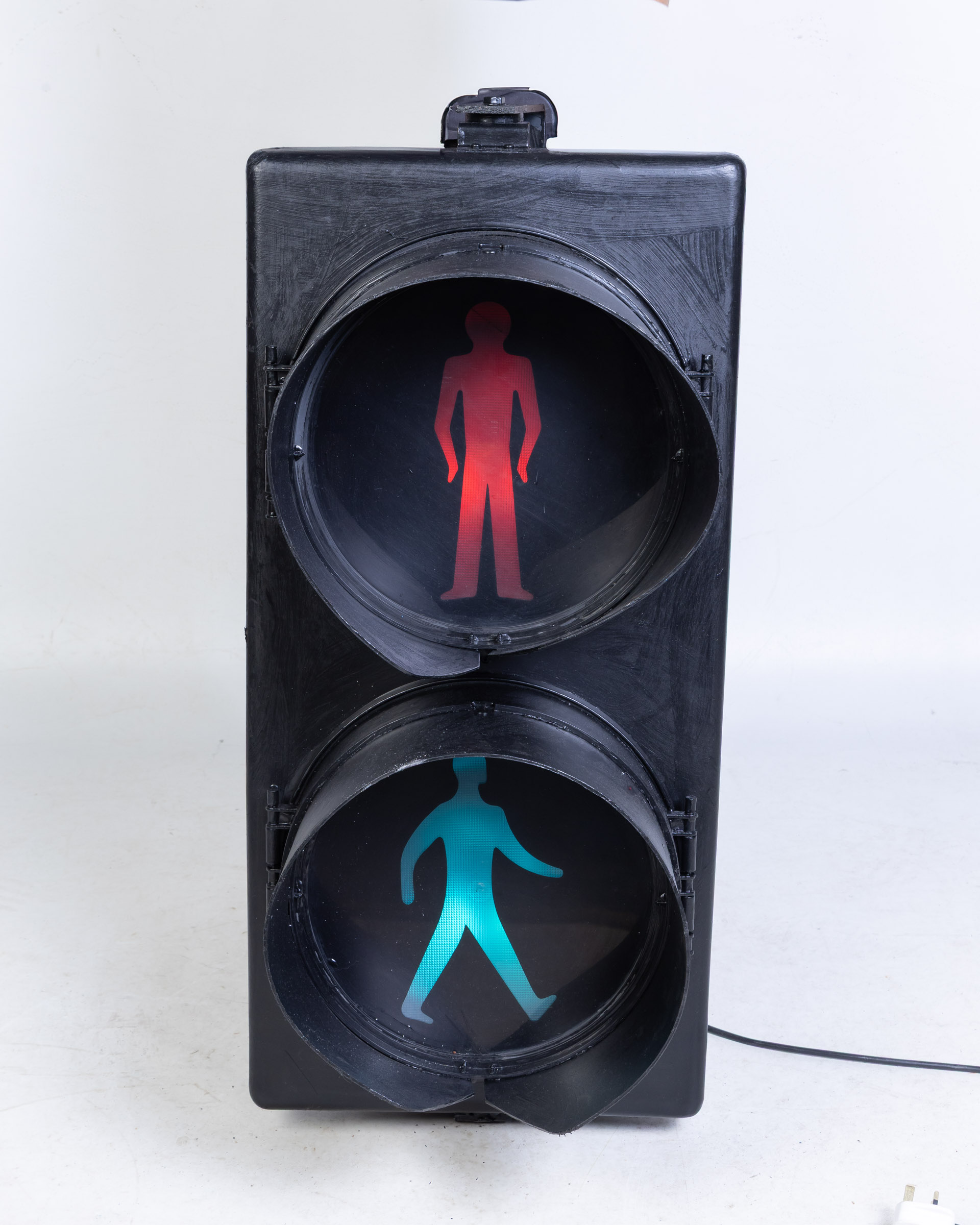 Novelty Pedestrian Traffic Light, Man Symbol Red/Green, Indoor Decor