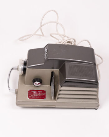 Vintage Aldis 303 Slide Projector, Grey Metal & Chrome, Retro Electronics