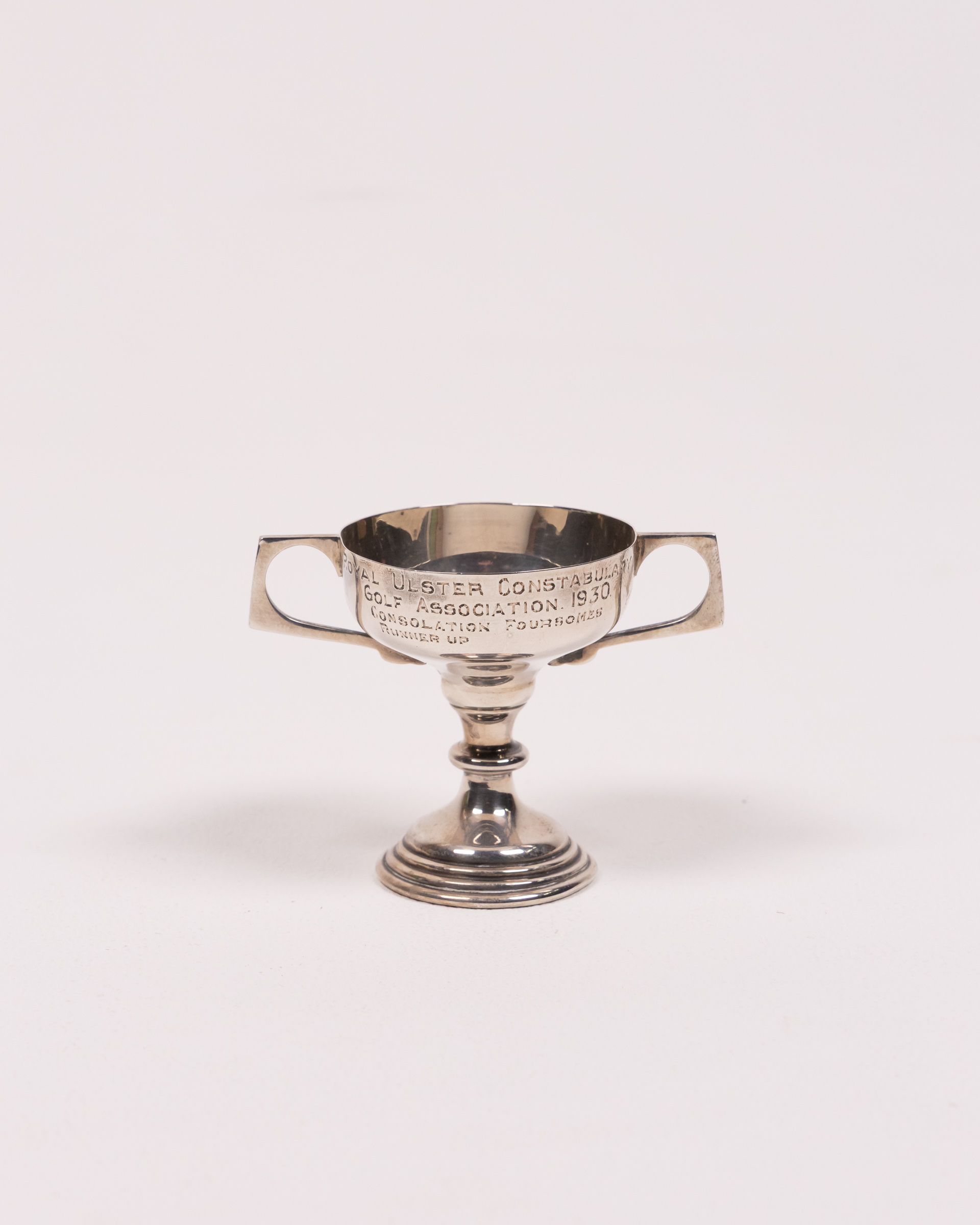 Vintage 1930 Royal Ulster Constabulary Golf Silver Trophy