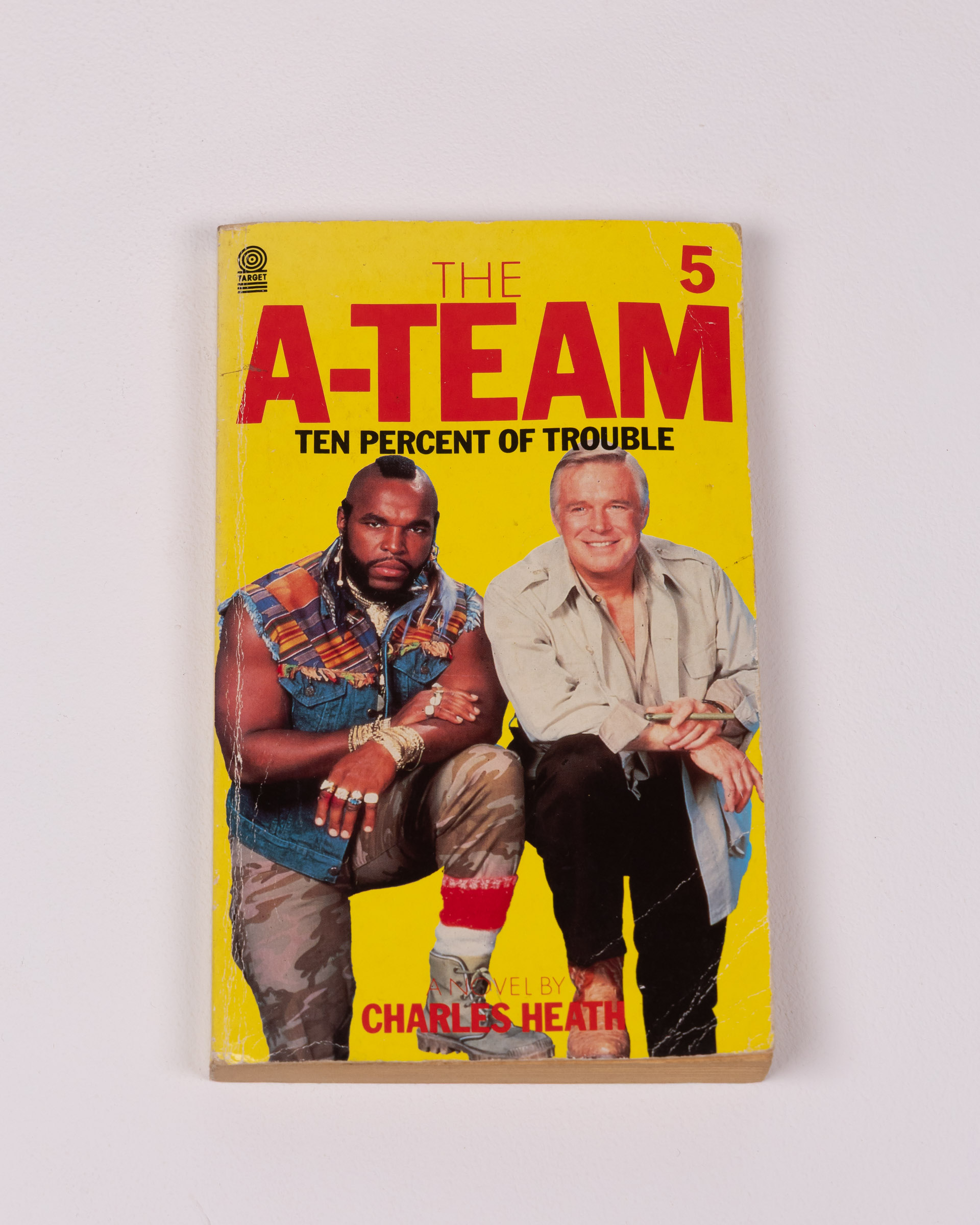 Vintage A-Team: Ten Percent of Trouble Paperback Novel, Charles Heath