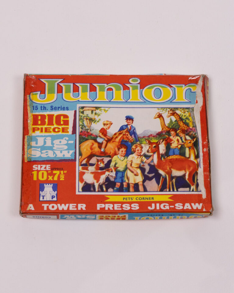 Vintage Tower Press Junior Jigsaw Puzzle - 15th Series Big Piece