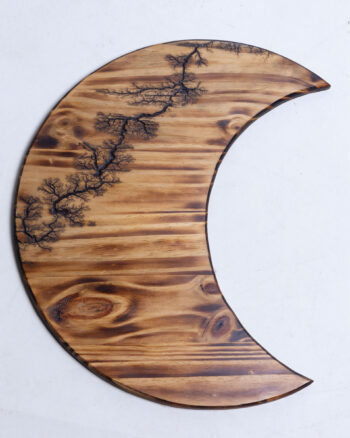 ‘Fractal Wooden Moon’ By The Lightning Shack