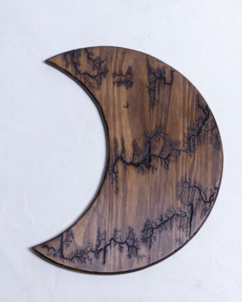 ‘Fractal Wooden Moon’ By The Lightning Shack
