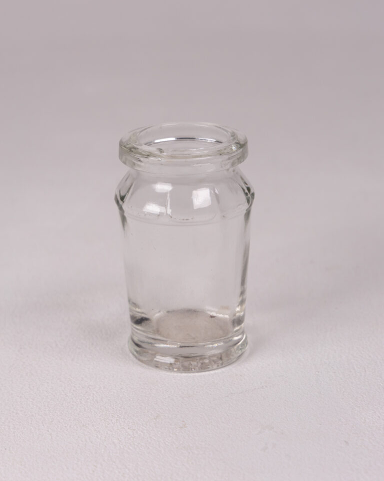 Clear Glass Storage Jar for Home Decor with Versatile Design - Small