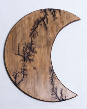 ‘Fractal Wooden Moon’ by The Lightning Shack