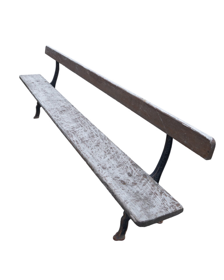 Vintage J.P. Corry & Co. Ltd Cast Iron & Wood Garden Bench