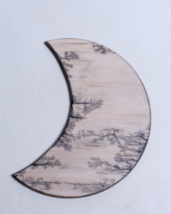 ‘Fractal Wooden Moon’ By The Lightning Shack