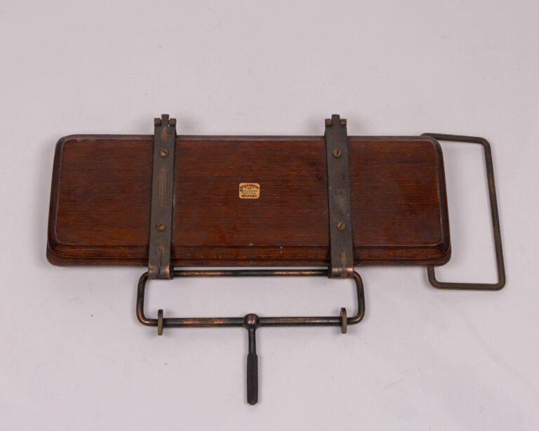 Vintage Kyle & Cheyne Belfast Patented Metal & Wood Tie Press