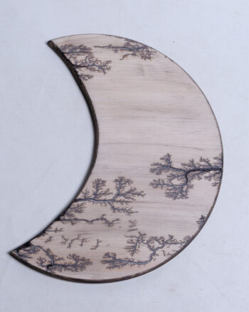 ‘Fractal Wooden Moon’ by The Lightning Shack