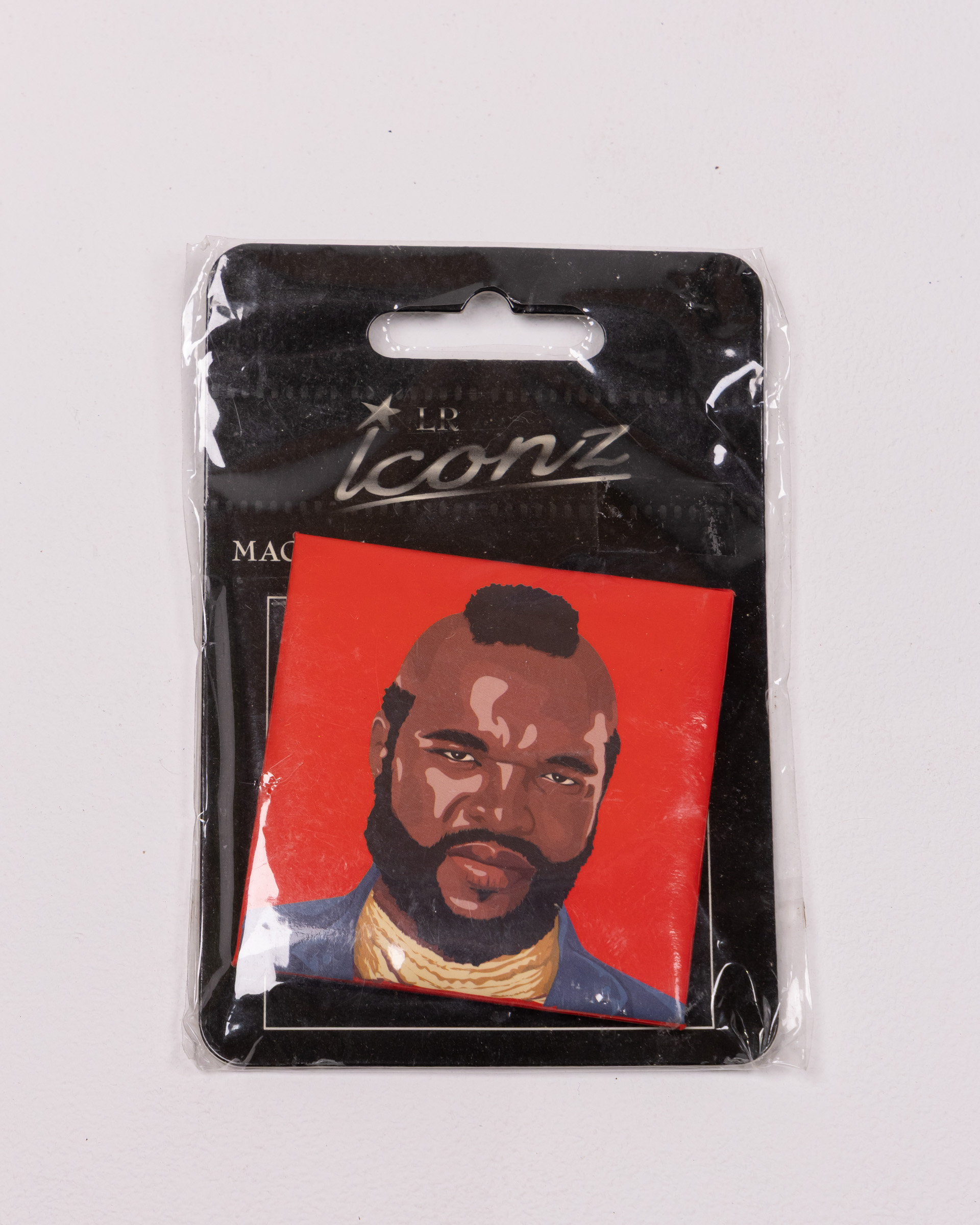 Mr T Square Magnet, A Team Merchandise, Retro 80s TV Icon Gift