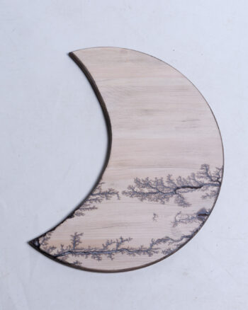 ‘Fractal Wooden Moon’ by The Lightning Shack