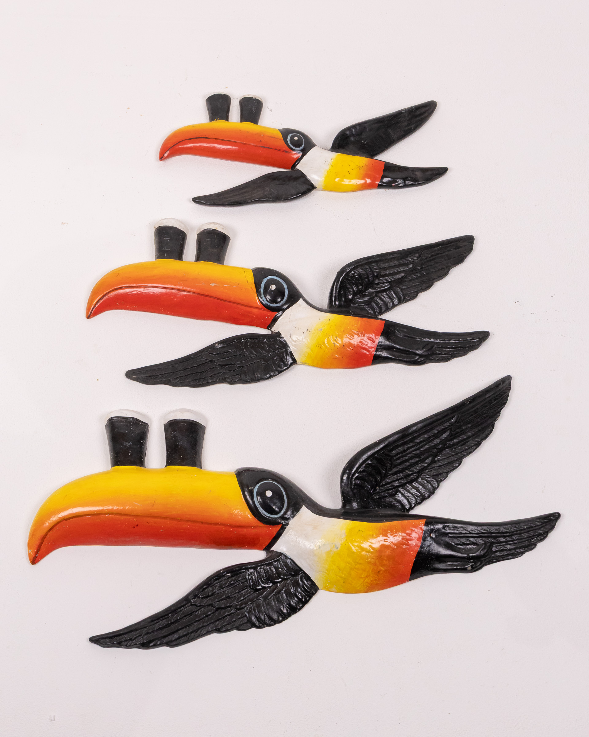 Guinness Flying Toucans Resin Wall Art, Pint of Guinness Detail