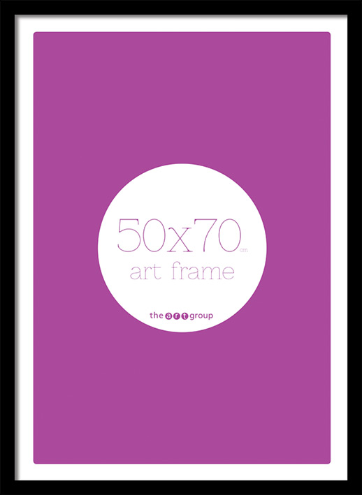 Seattle Black (50x70cm) Frame