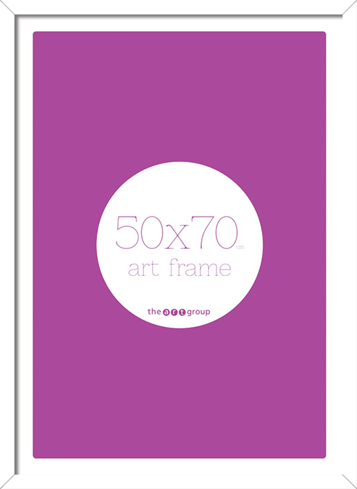 Seattle White (50x70cm) Frame