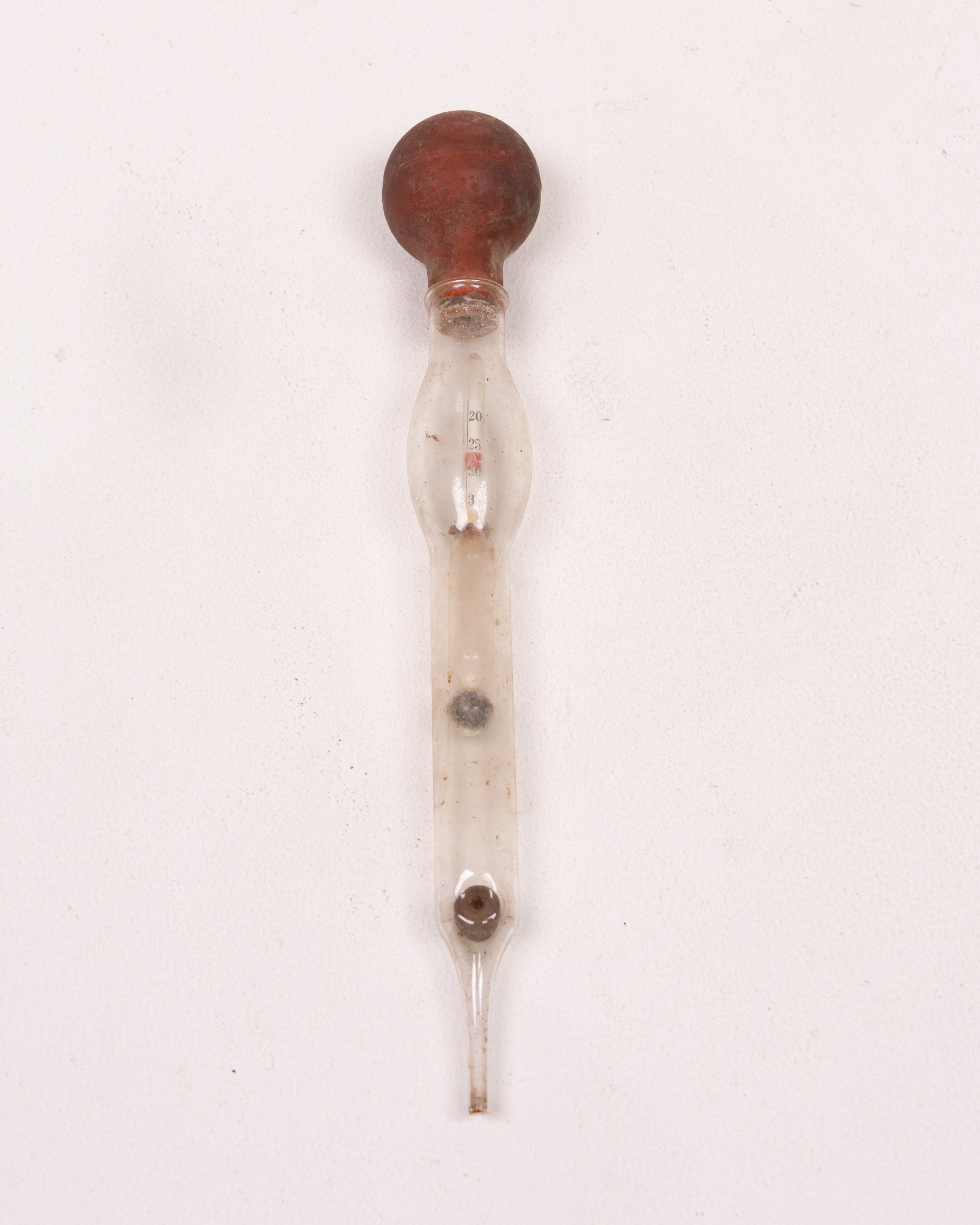 Vintage Glass Urinometer with Graduated Scale