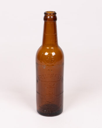 Vintage ‘O’Sullivan & Sons’ Brown Glass Collectable Bottle, Embossed Design