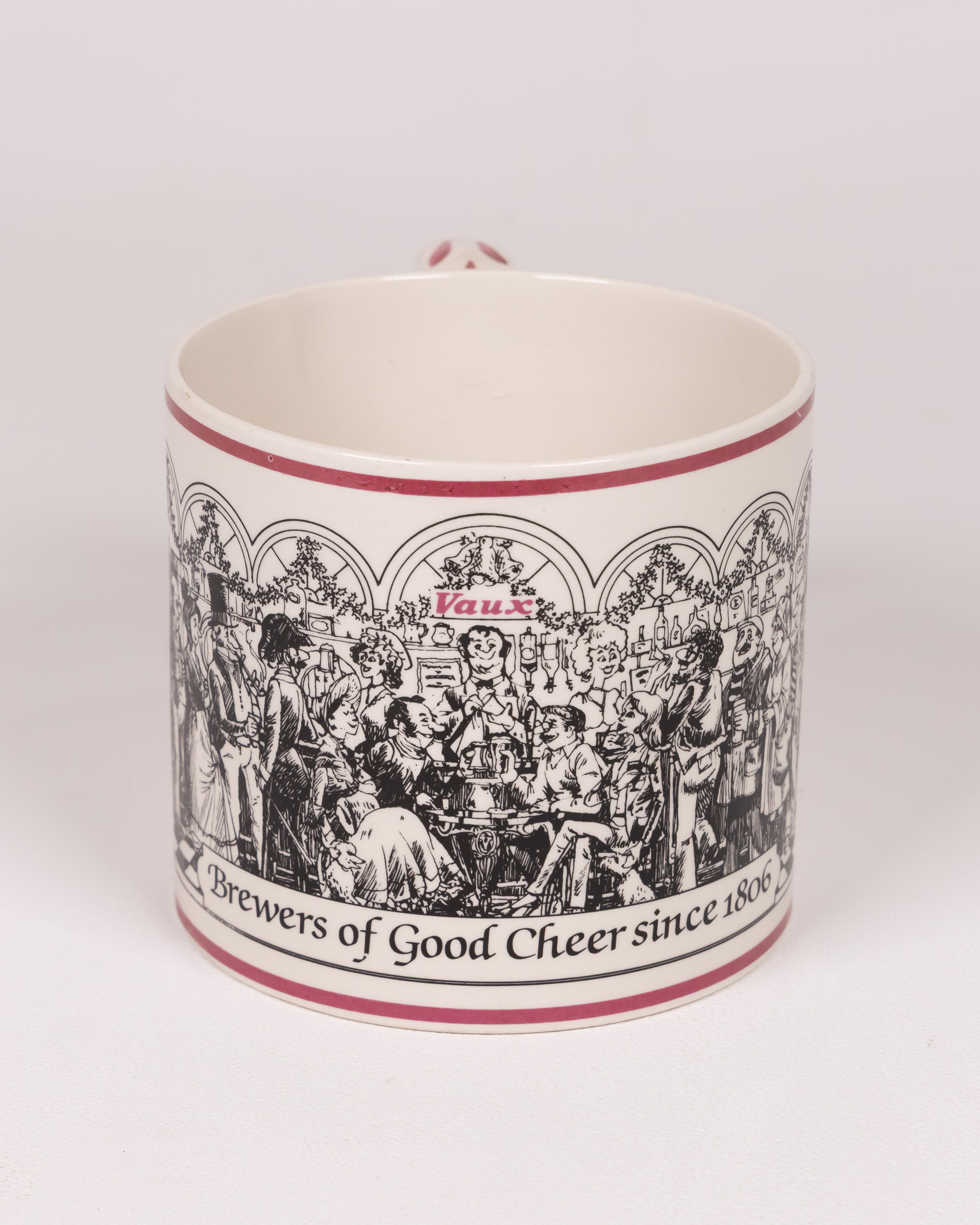 Gladstone Pottery Vaux Brewers Mug, Limited Edition 1 of 1750, with Frog