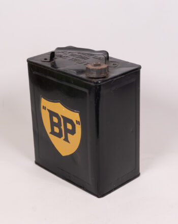 Vintage BP Metal Fuel Can with Logo