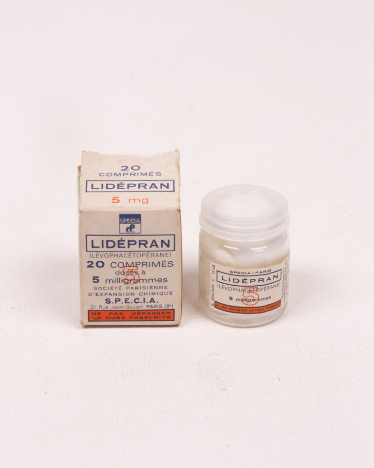 Vintage S.P.E.C.I.A Lidèpran Packaging with Box and Container