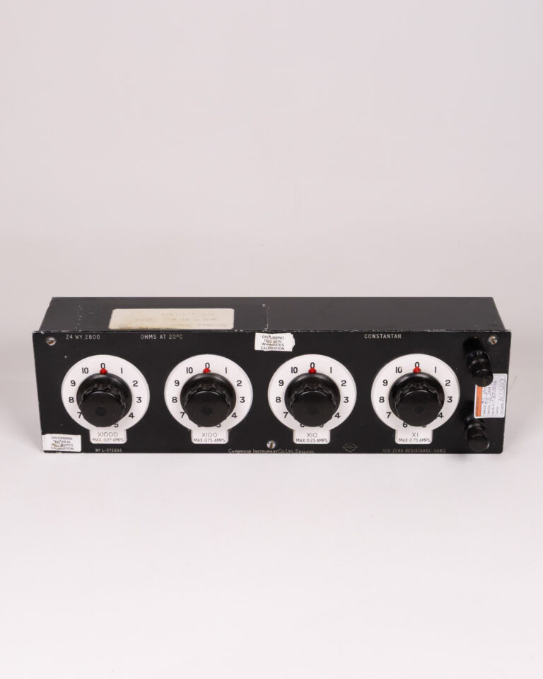 Vintage Cambridge Instrument Constantan Rheostat Electrical Component