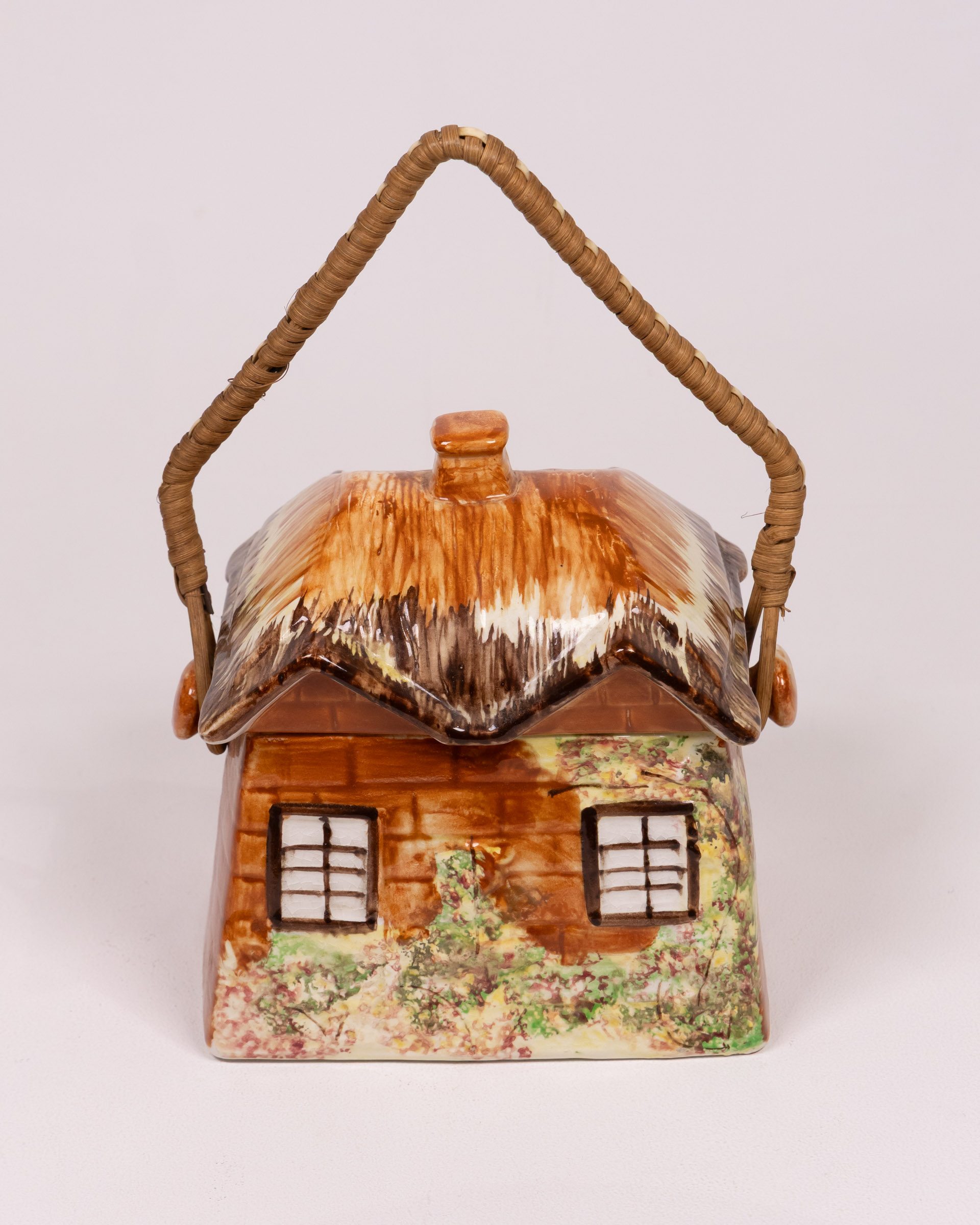 Price Kensington Cottage Ware Ceramic Trinket Box with Woven Handle