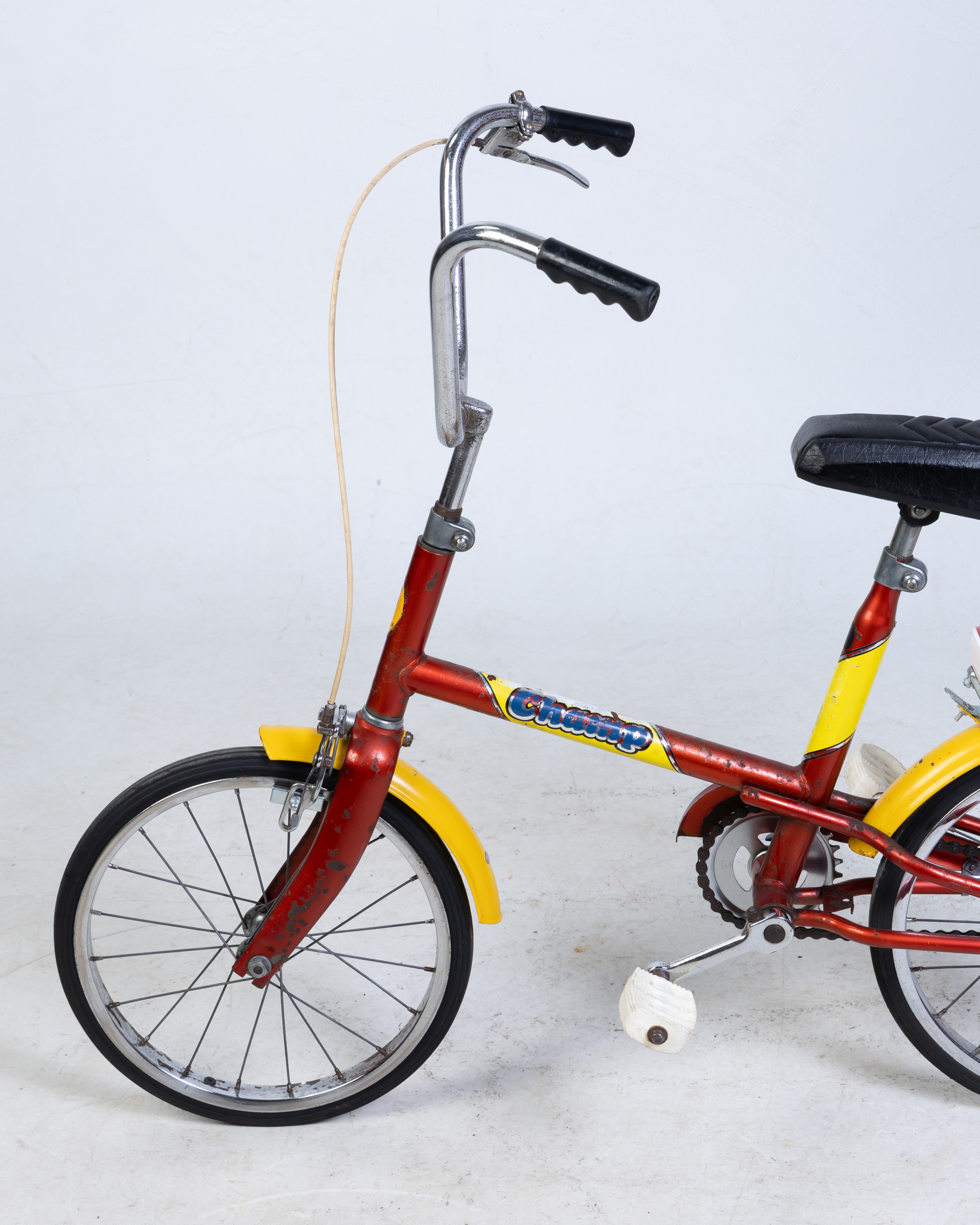 Sella Bicicletta Stile Chopper Banana Per Bambini - X World - Nero E Rosso - Foto 2