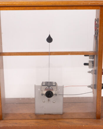 Vintage Cased Scientific Instrument, Wood, Acrylic & Metal Electronics