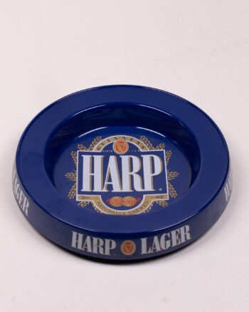 Vintage Harp Lager Ashtray with Guinness Logo