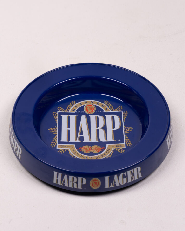 Vintage Harp Lager Ashtray with Guinness Logo