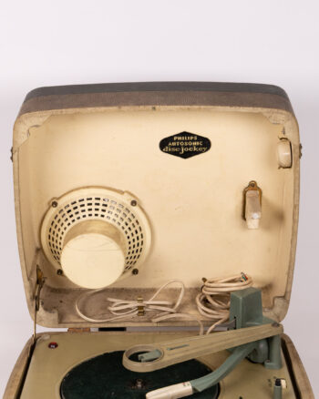Vintage Philips Autosonic Disc Jockey Record Player in Carry Case