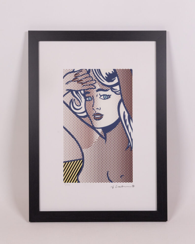 Roy Lichtenstein 'Standing Nude' Framed Lithograph Print - #71/150