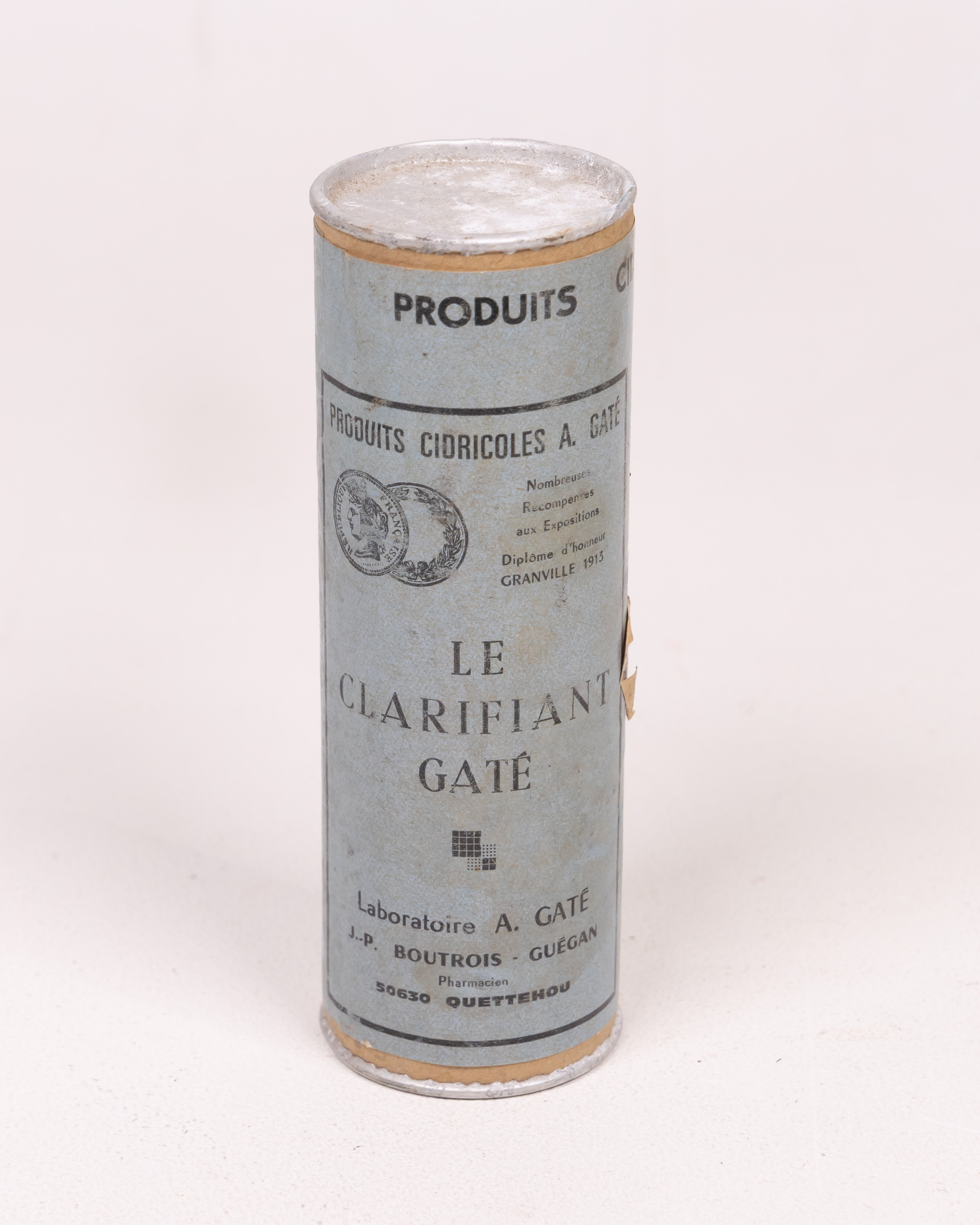 Vintage ‘Le Clarifiant Gate’ Cidre Powder Container