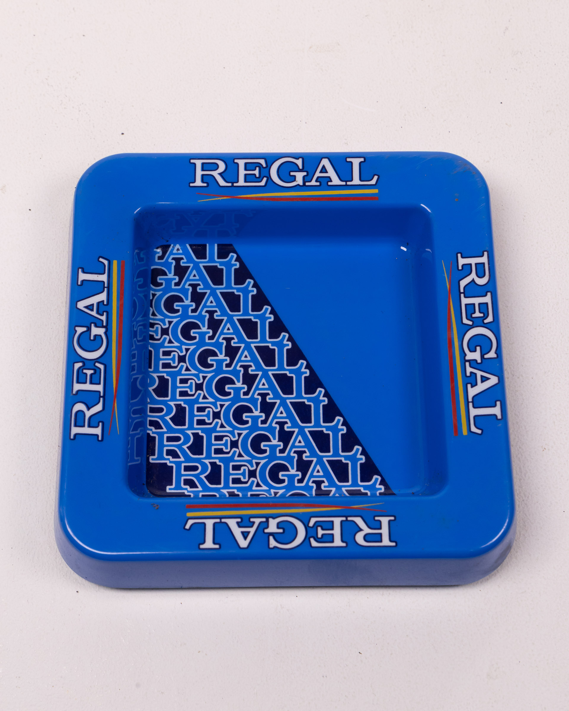 Vintage Regal Melamine Ashtray with Logo