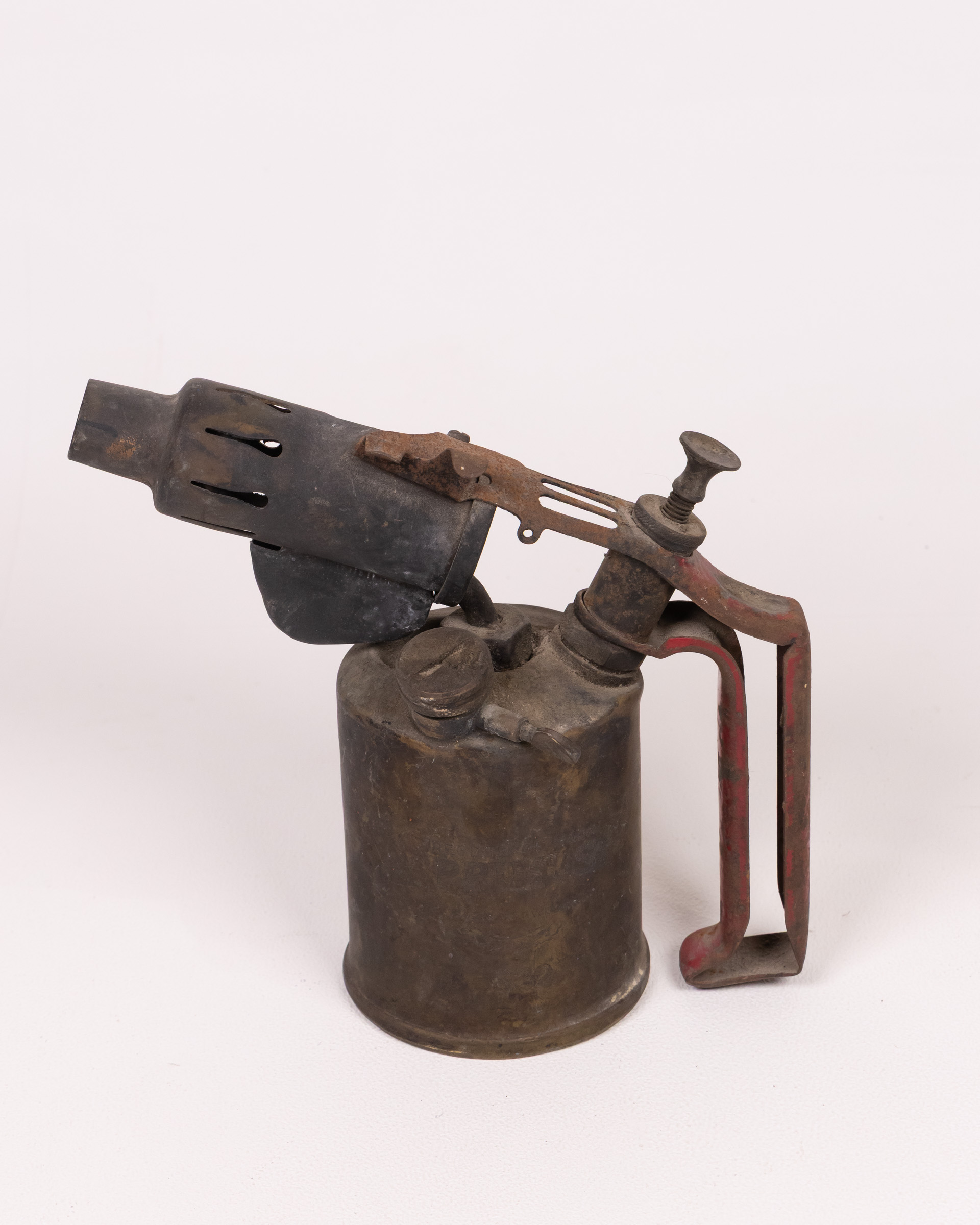 Vintage Optimus Brass Blowtorch, Made in Sweden, Display Piece