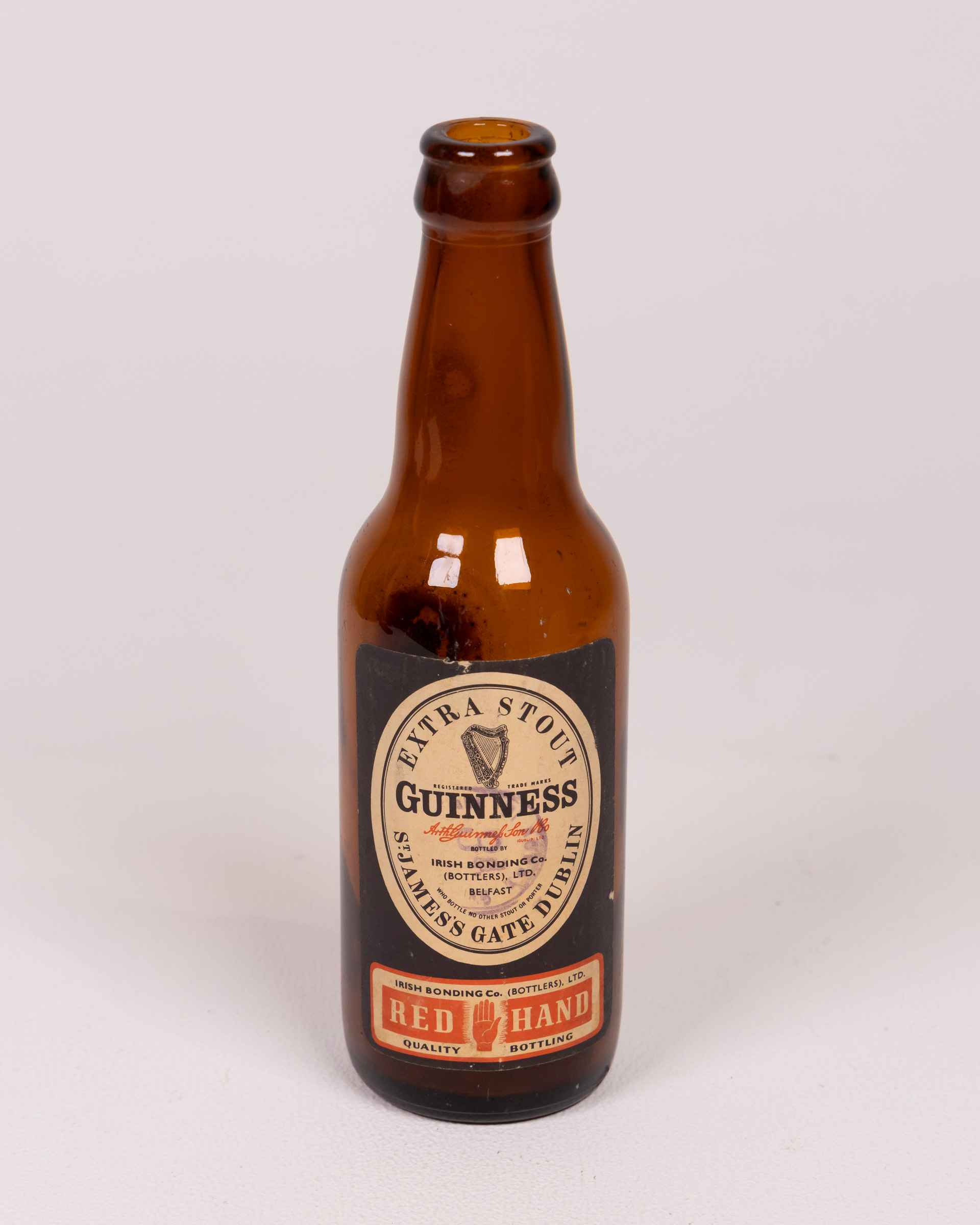 Vintage Guinness Extra Stout Brown Glass Bottle – Irish Bonding Co.
