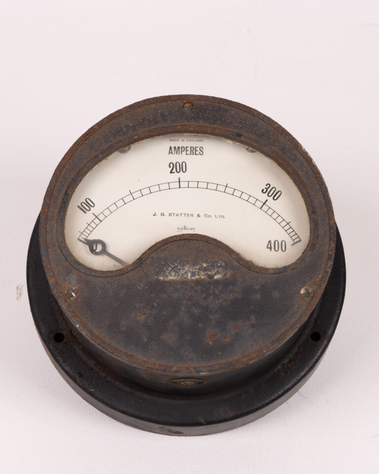 Vintage Industrial Electrical Meter - Evershed & Vignoles/Statter & Co
