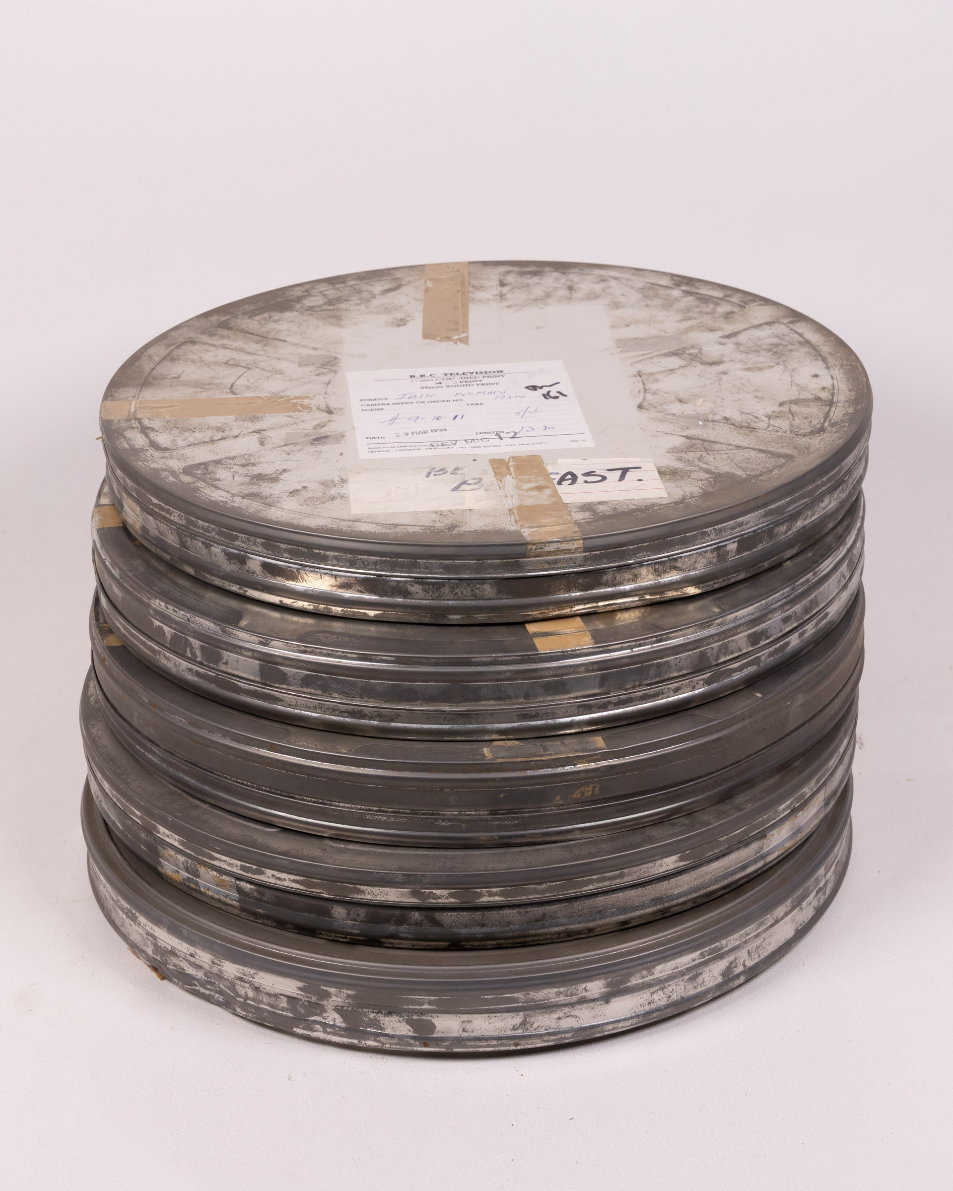 Vintage Industrial Metal Container with Tap & Handle – Grey Patina