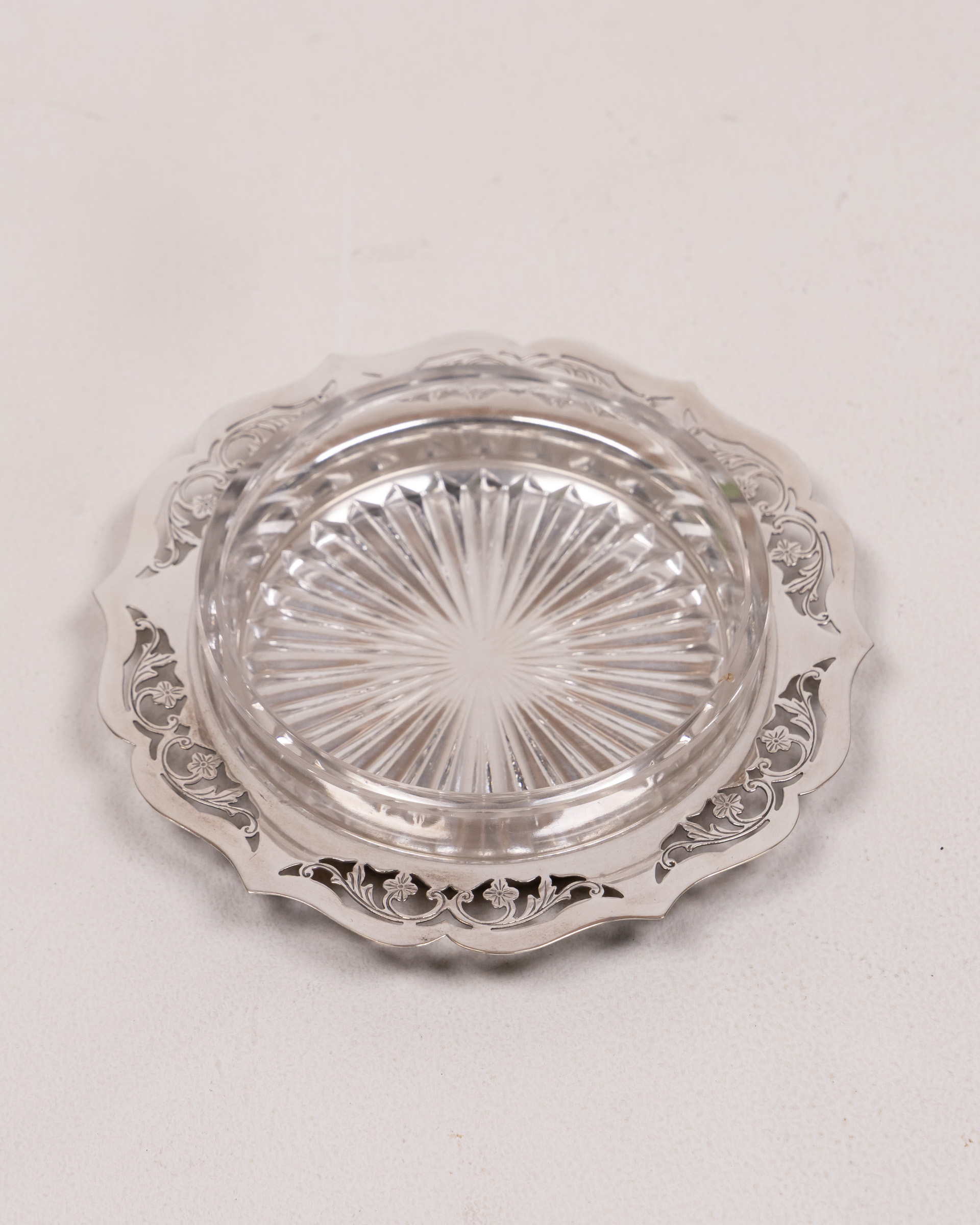 Vintage Arnolds & Sons Silver Plated Wine Bottle Caddy