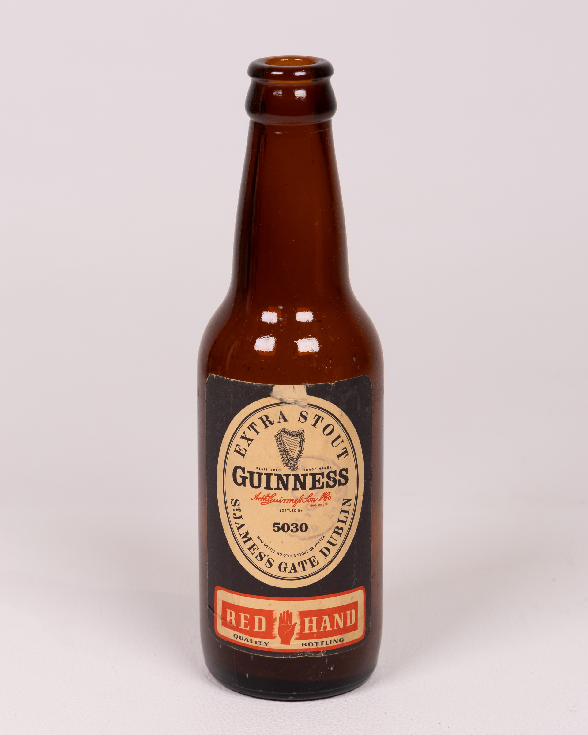 Vintage Guinness Extra Stout Glass Bottle – Irish Breweriana Collectible