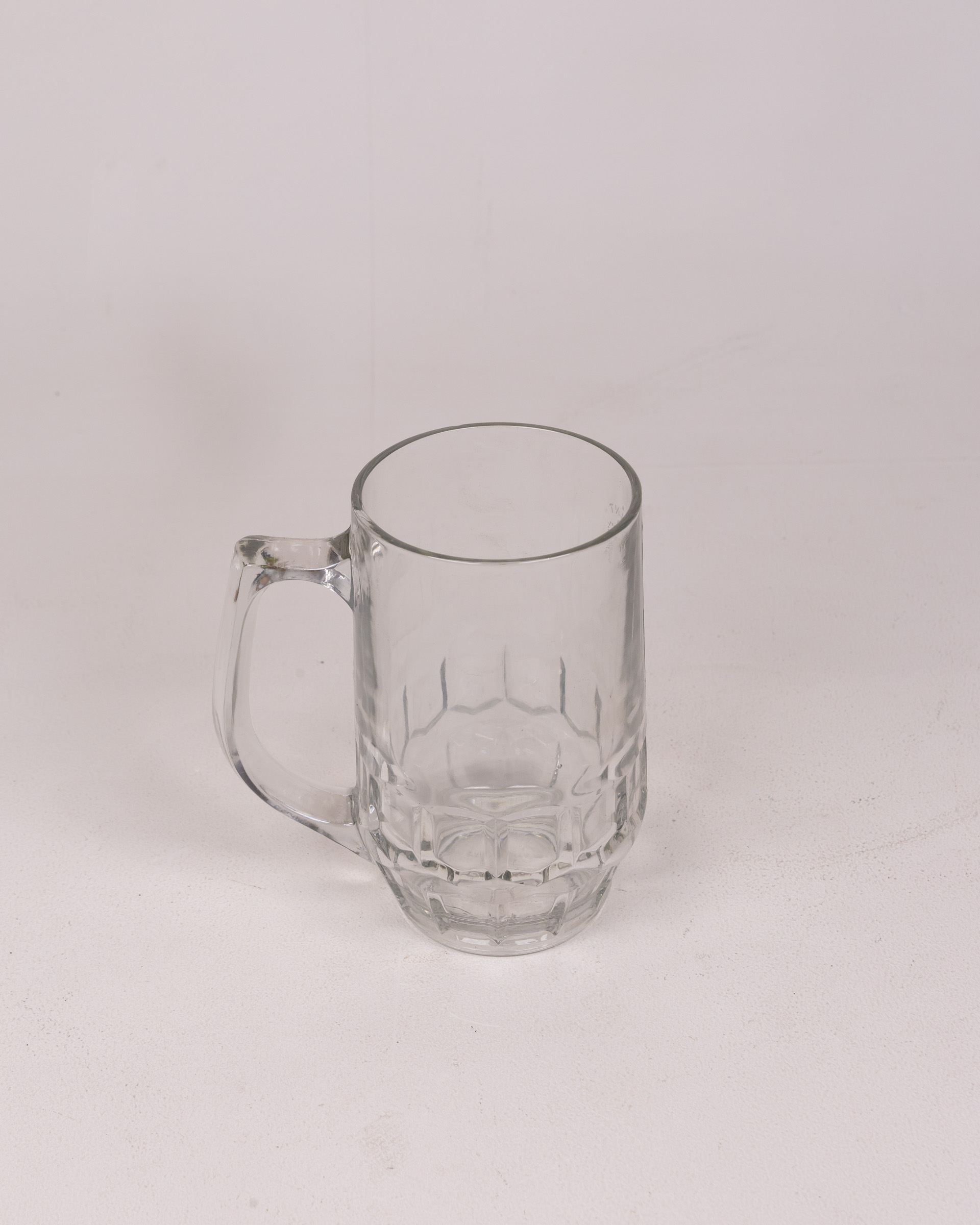 Glass Beer Mug with Handle
