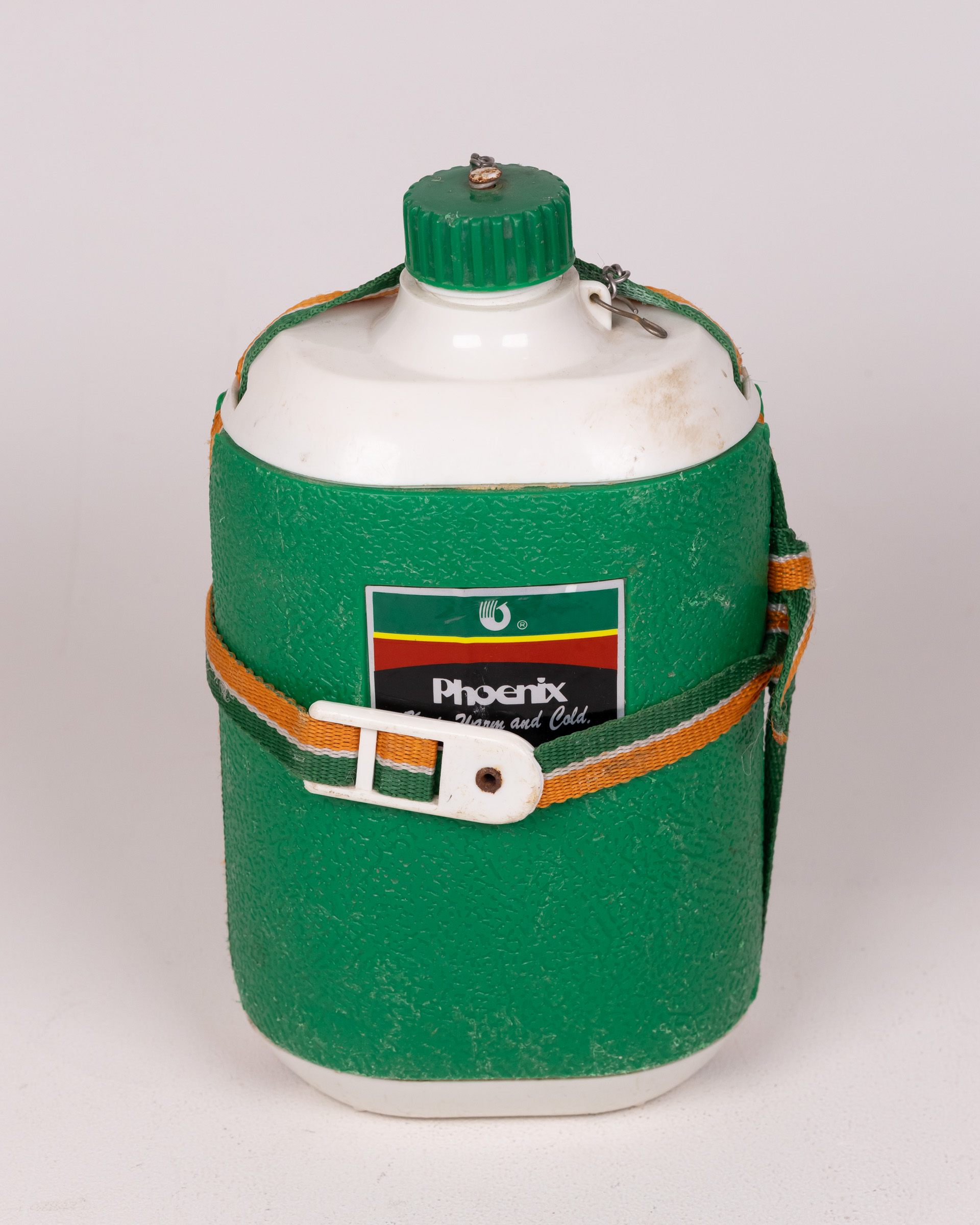 Vintage Phoenix Keep Warm & Cold Plastic Water Carrier Bottle Green