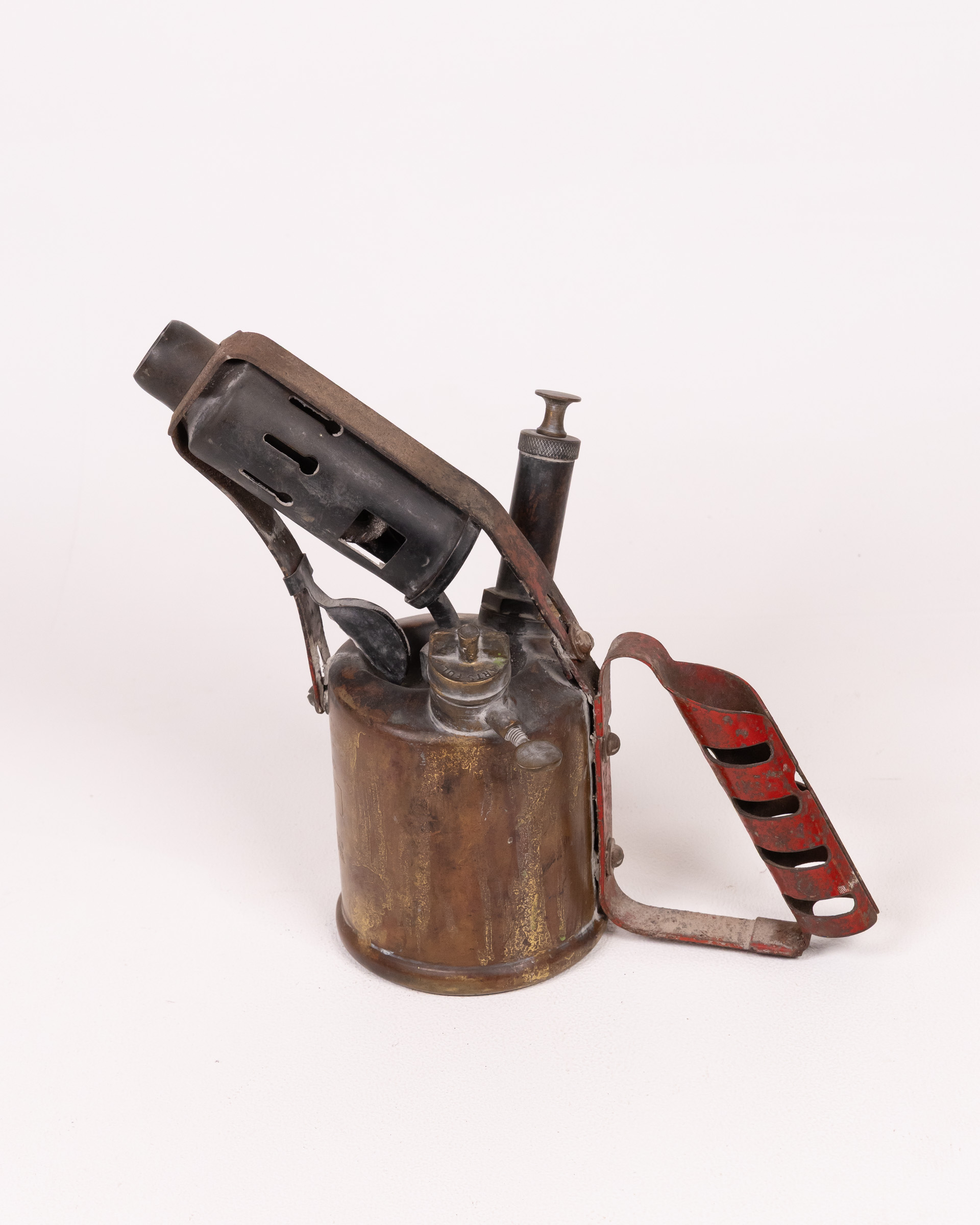 Vintage “The Seal of Perfection – Monitor” Brass Blowtorch Tool