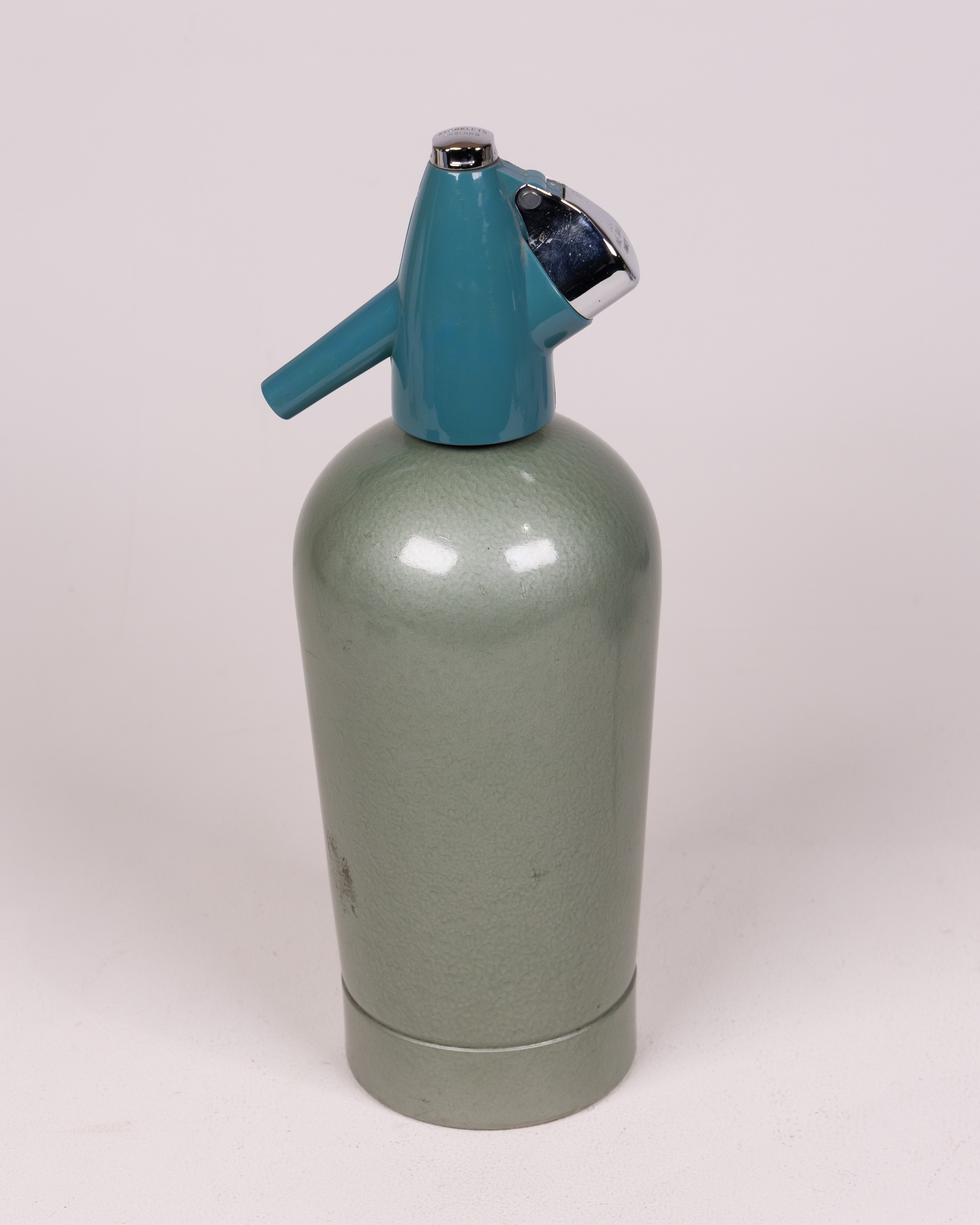 Vintage Light Green Soda Syphon Drinks Dispenser Retro Barware