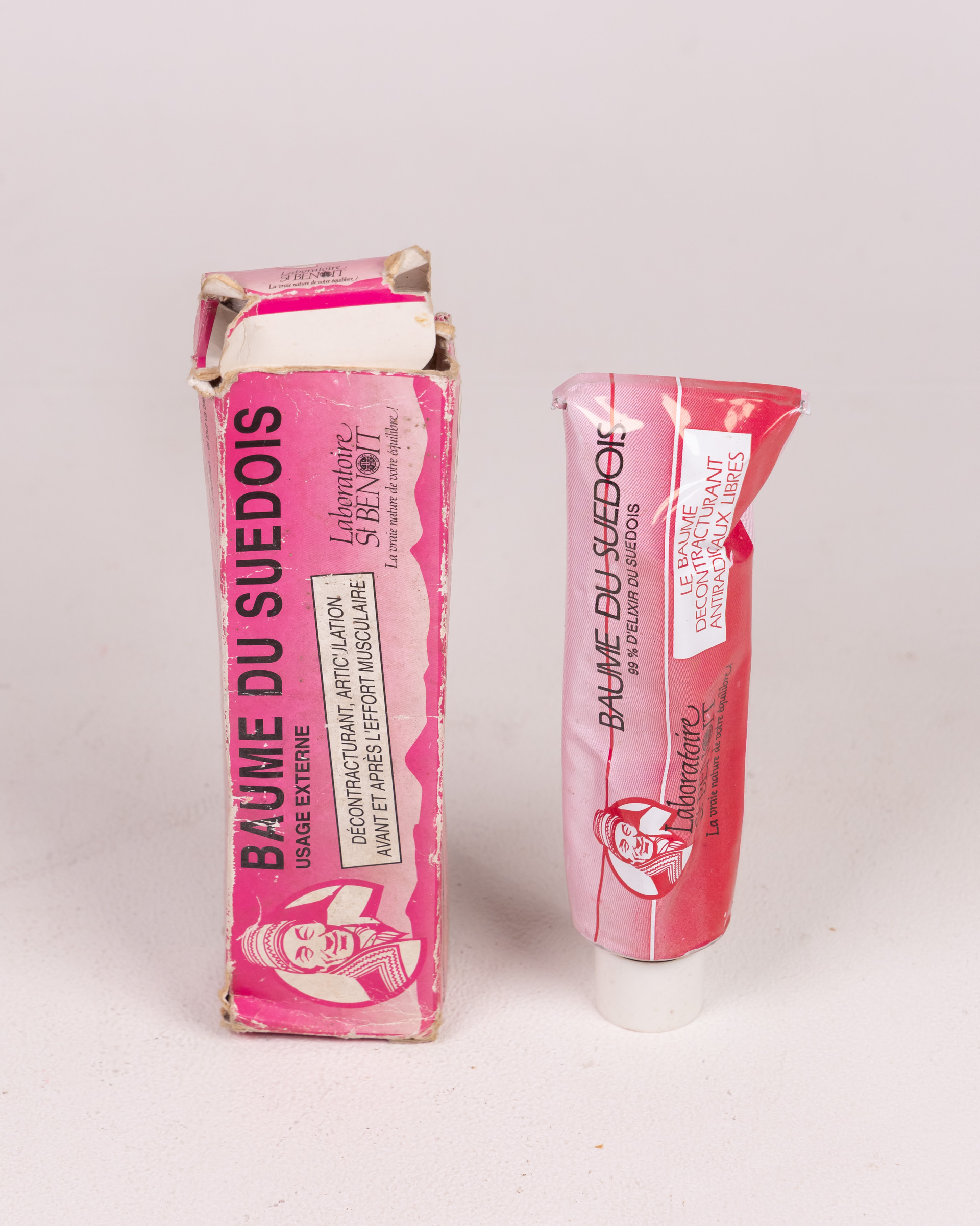 Vintage Baume Du Suedois Balm with Original Box