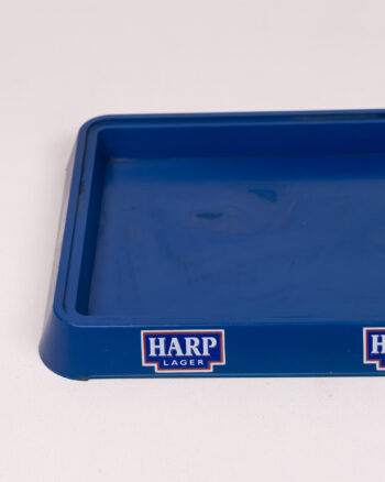 Harp Lager Blue Plastic Bar Tray with Logo