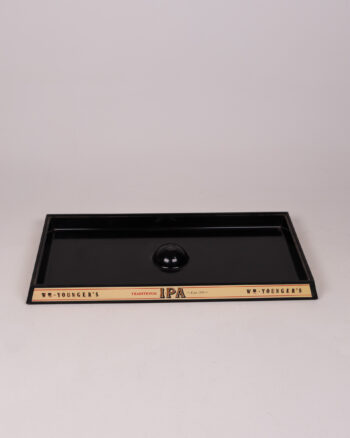 Wm. Younger’s Traditional IPA Black Plastic Bar Tray with Bubble