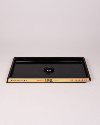 Wm. Younger’s Traditional IPA Black Plastic Bar Tray with Bubble