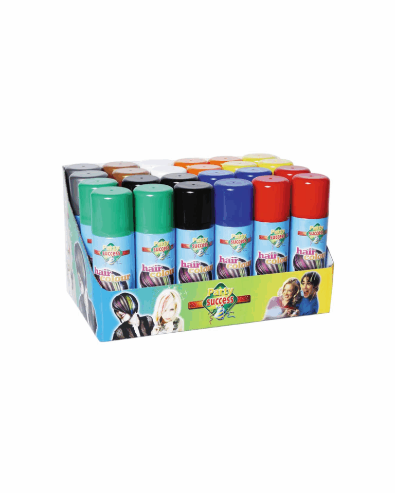 Party Success Hair Colour Spray Cans with Assorted Colors