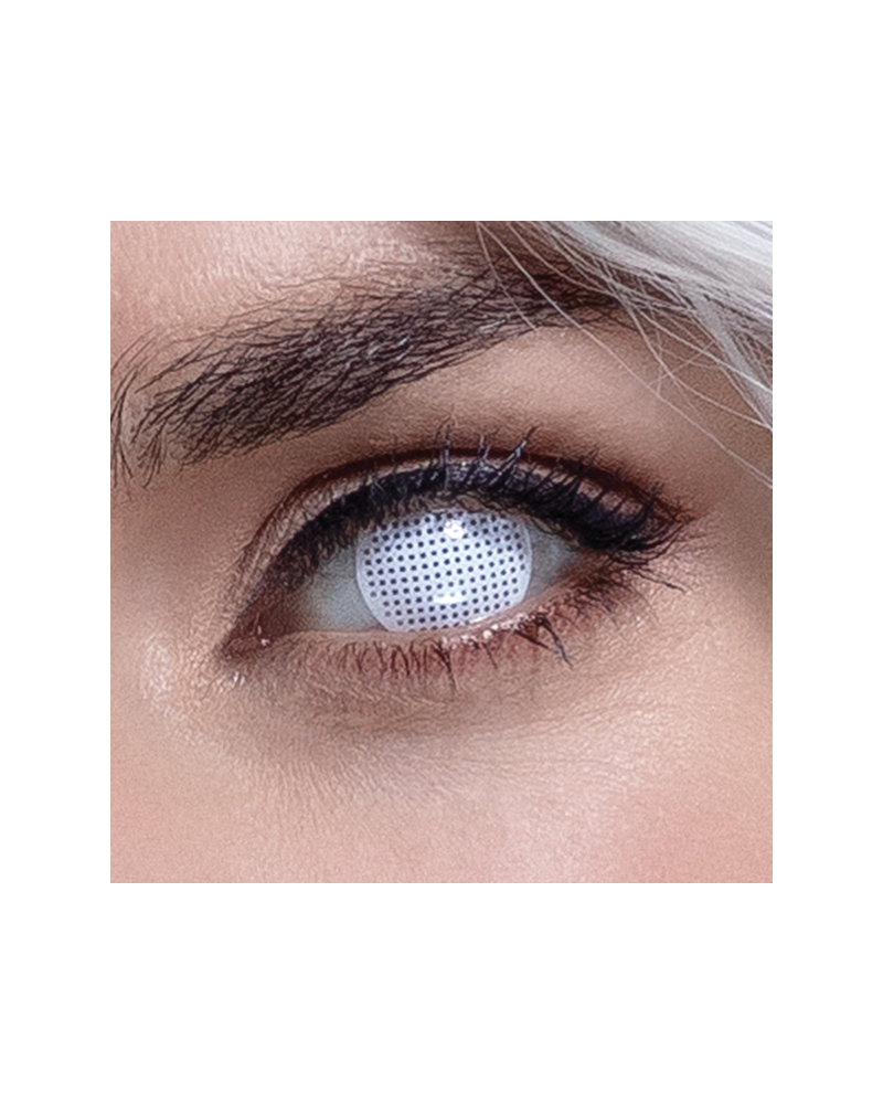 Halloween Mist White Contact Lenses